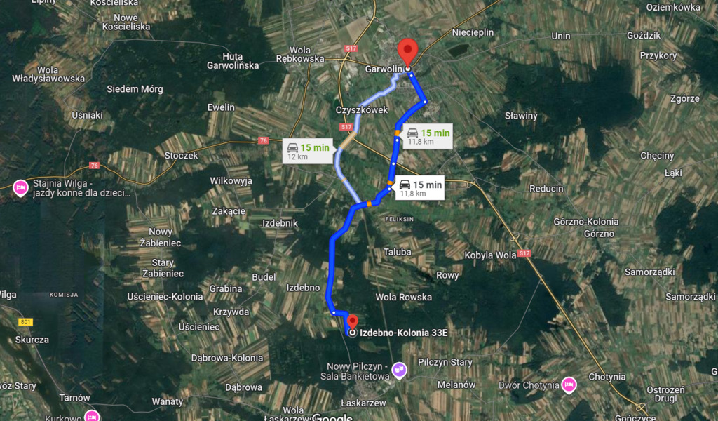 Działka budowlana  Izdebno Kolonia pod Garwolinem — zdjęcie 9