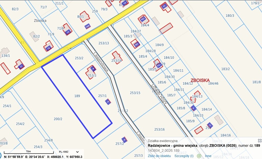 Działka 4300 m2 w miejscowości Zboiska — zdjęcie 6