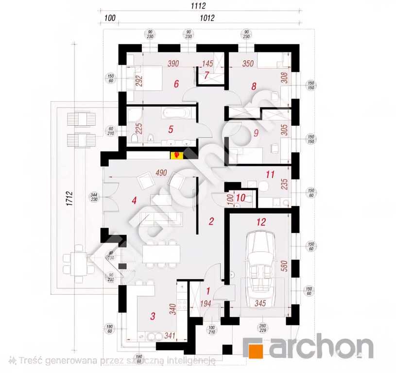 Nowy dom 132m² pod Warszawą, działka 888m², bezPCC — zdjęcie 6