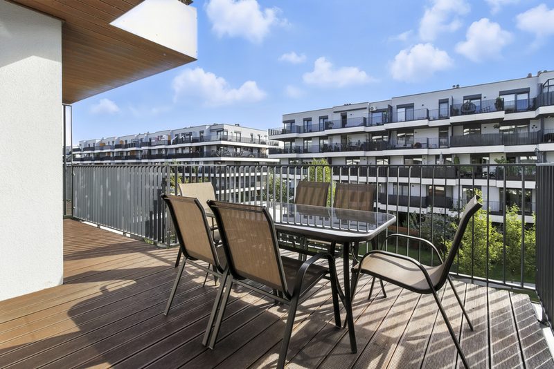 Apartament na luksusowym osiedlu nad Wisłą