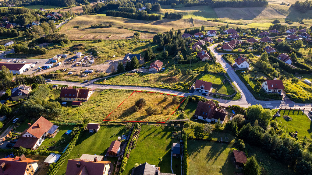 Działka budowlana Jonkowo ul. Biała