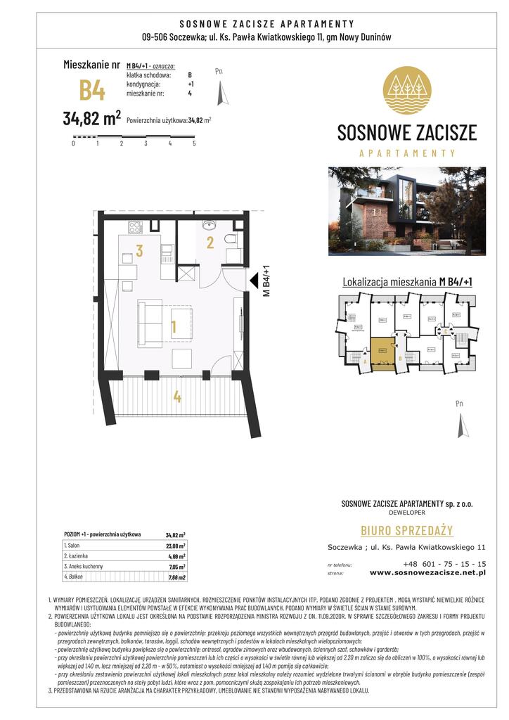 Sosnowe Zacisze - Soczewka,k.Płocka-lokal-34,82 m² — zdjęcie 5