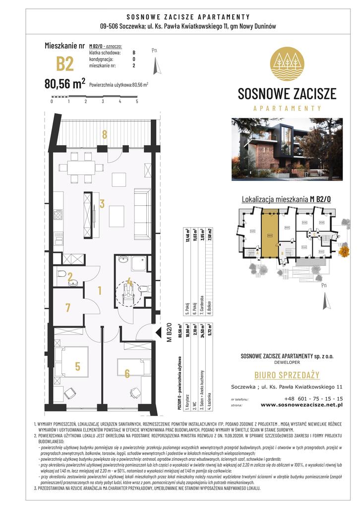 Sosnowe Zacisze - Soczewka k. Płocka - lokal 80 m² — zdjęcie 3