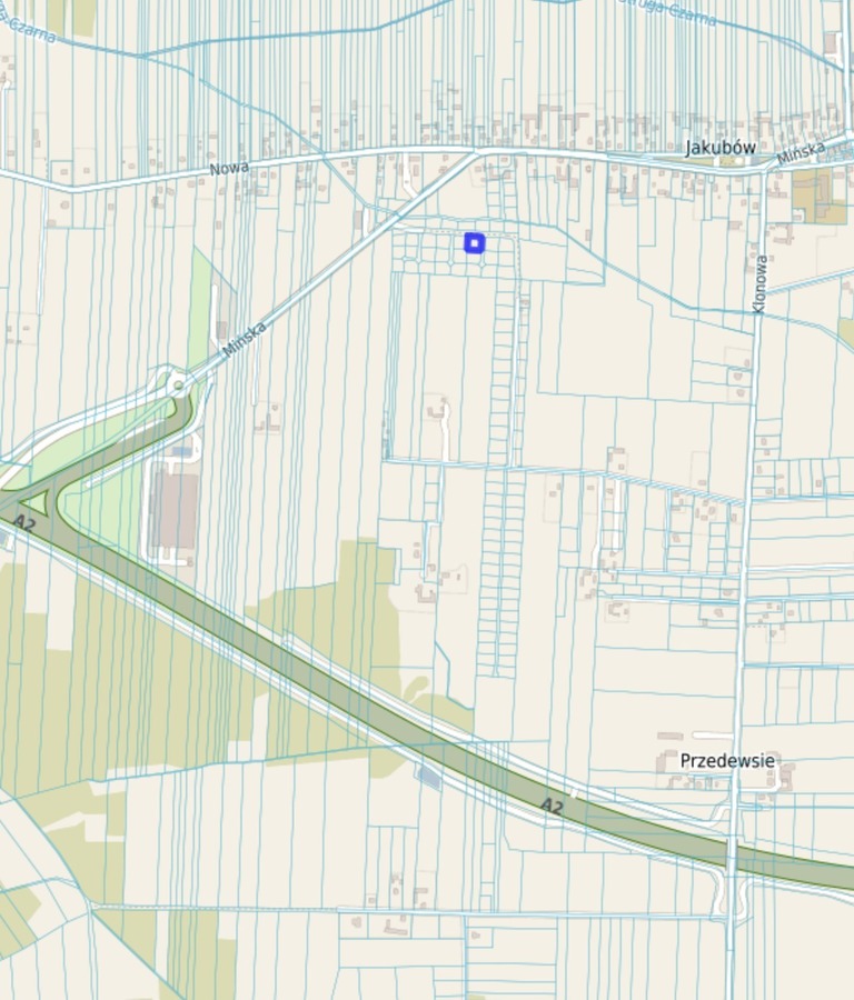 Działka budowlana Jakubów – 4 min od A2 — zdjęcie 4