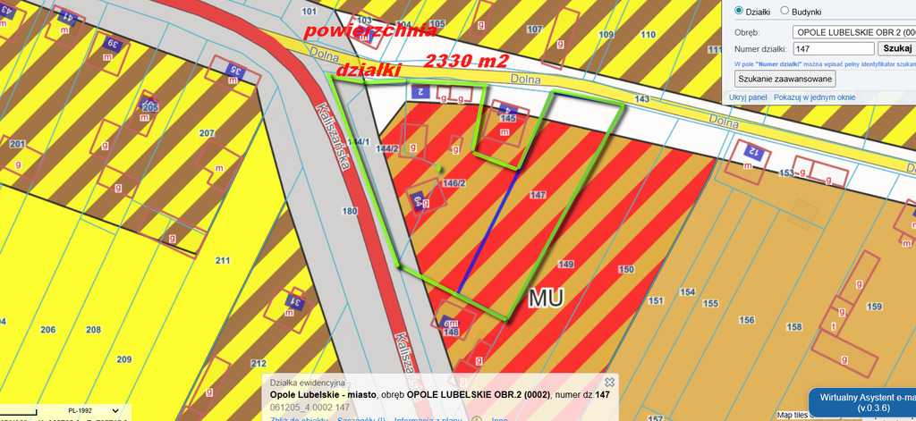 Działka usługowa 2330 m² | Opole Lubelskie — zdjęcie 3