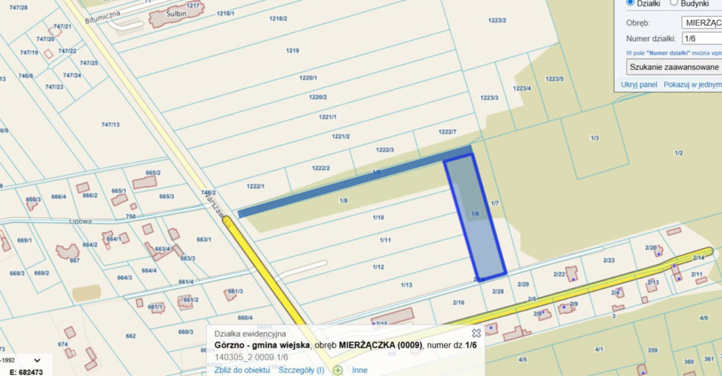 Działka 5034 m² Garwolin pod 4 domy — zdjęcie 7