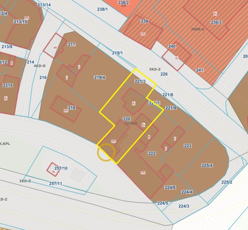 Działka inwestycyjna w Centrum ul. Dąbrowskiego — zdjęcie 2