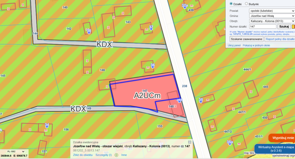 Działka usługowo-budowlana 5000m2 Kaliszany kol. — zdjęcie 12