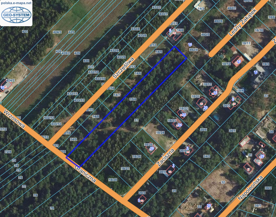 Działka 4522 m² Mostówka — zdjęcie 2