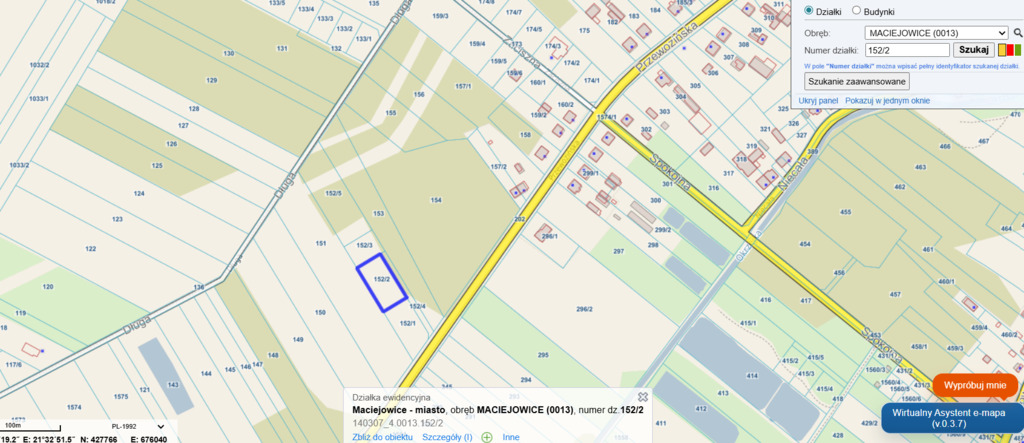 Działka 1661 m² z WZ – dom jed. Maciejowice — zdjęcie 7