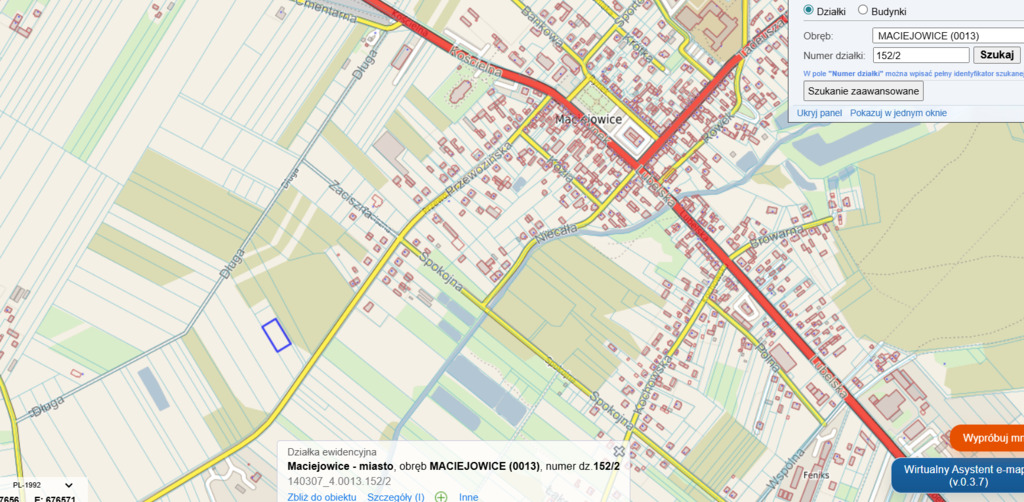 Działka 1661 m² z WZ – dom jed. Maciejowice — zdjęcie 8