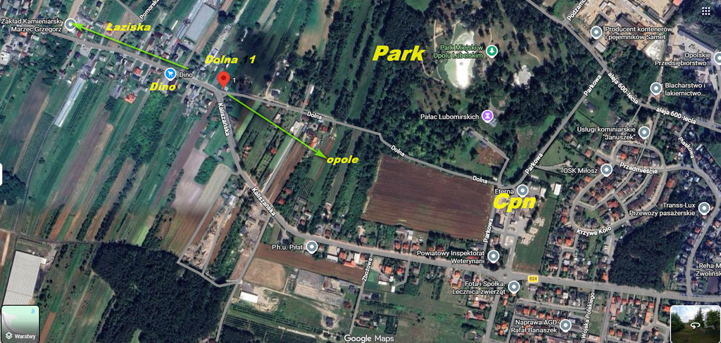 Działka pod dom i biznes 1983 m² /Opole Lubelskie — zdjęcie 7