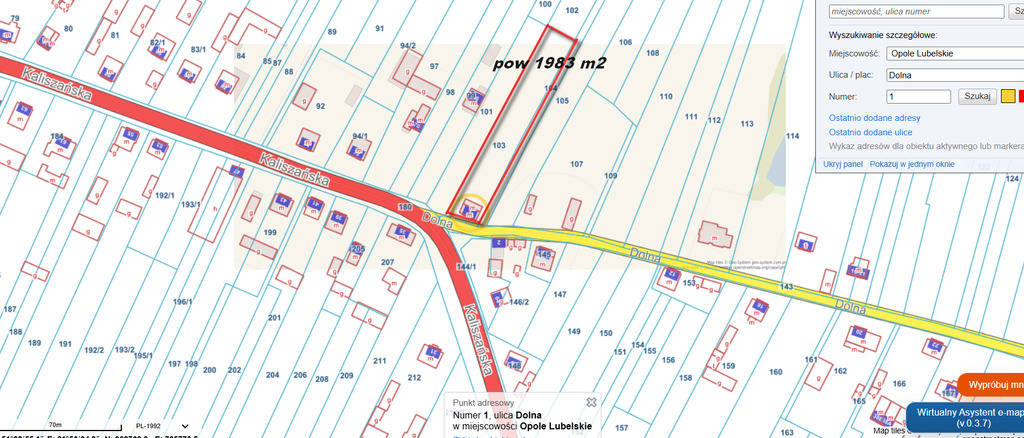 Działka pod dom i biznes 1983 m² /Opole Lubelskie — zdjęcie 8