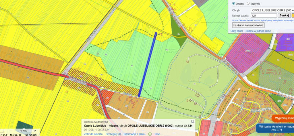 Opole lubelskie działka 6608 m2 budowlano-rolna — zdjęcie 3