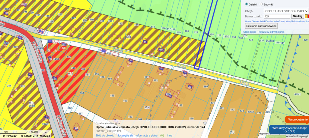 Opole lubelskie działka 6608 m2 budowlano-rolna — zdjęcie 4