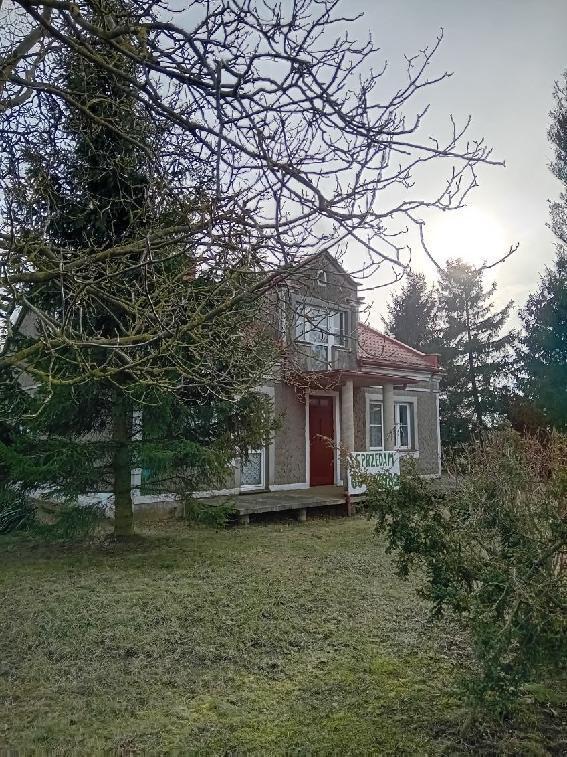 Dom, 2 bud. gosp., garaż - pow. 1 ha lub siedlisko
