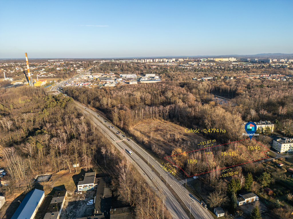 Działka inwestycyjna 0,48 ha Tarnów — zdjęcie 3