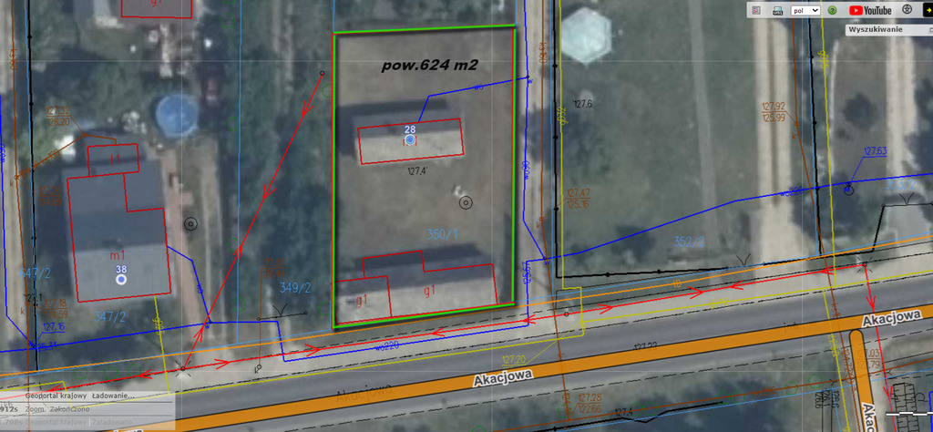 Ruda Talubska działka budowlana -624 m2 — zdjęcie 8