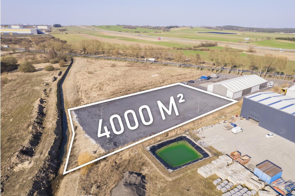Do wynajęcia plac 2000 m² – Świebodzin