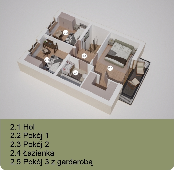 Nowoczesny dom pod Krakowem, 4 pokoje — zdjęcie 8