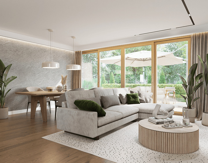 Apartament z tarasem na dachu - Wola Justowska — zdjęcie 7