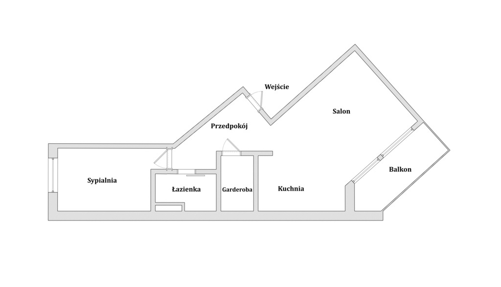 55 m² Mieszkanie 2/3 pokoje Rawska 71 Skierniewice — zdjęcie 7