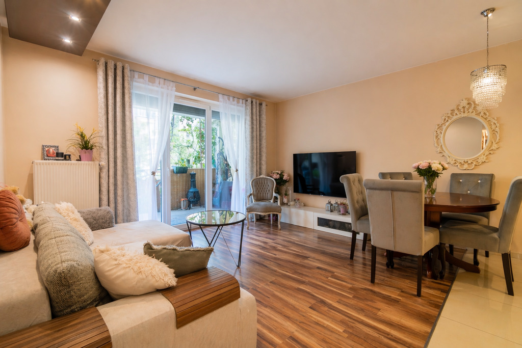 3 pokoje z ogrodem 110m2 w centrum Radzymina