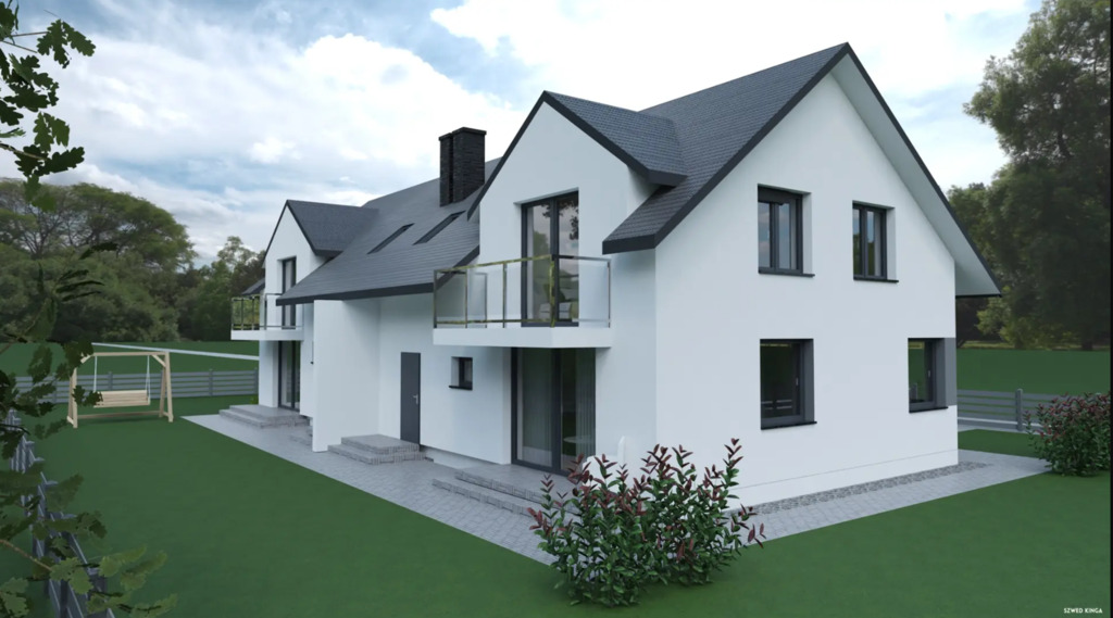Bliźniak 134 m² | stan deweloperski 2026