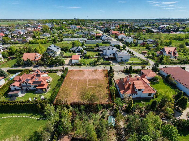 Działka budowlana 1000 m² Wola Krzysztoporska