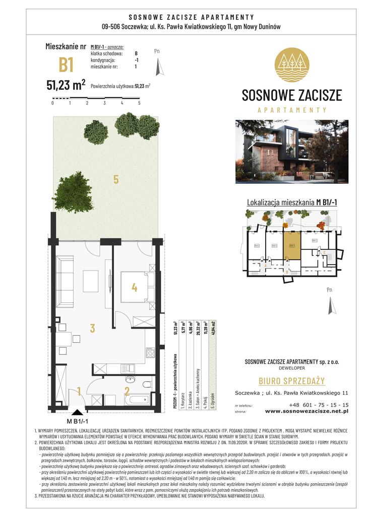 Soczewka-mieszkanie z ogródkiem, 2 pokoje, 51 m² — zdjęcie 5