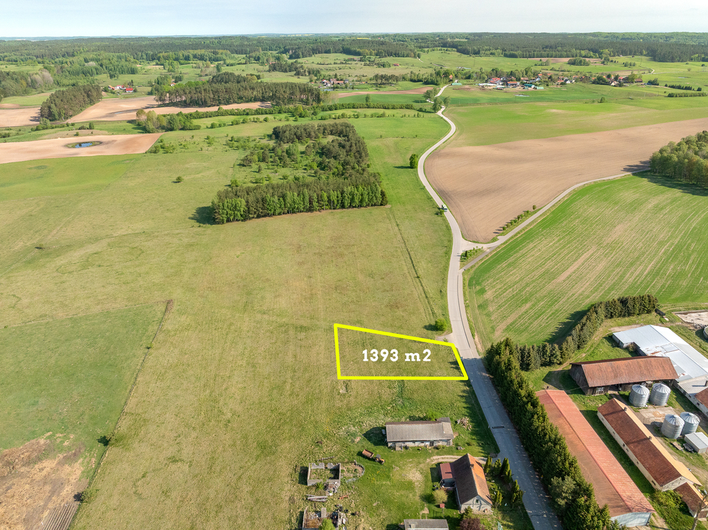 Działka budowlana niedaleko Jonkowa — zdjęcie 3