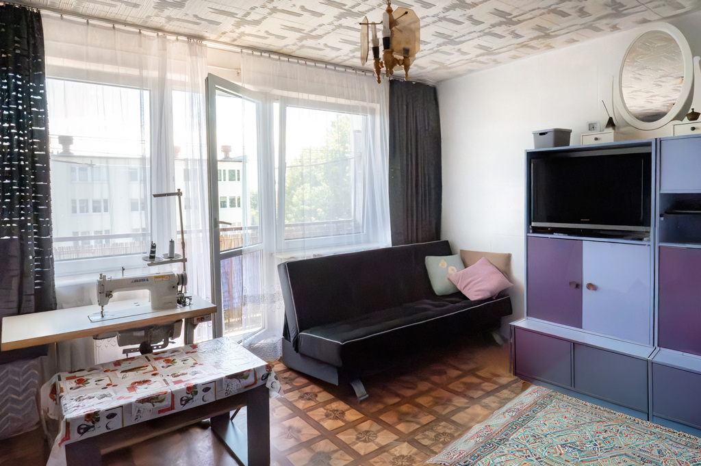 Mieszkanie 53m2, 3 pok. loggia