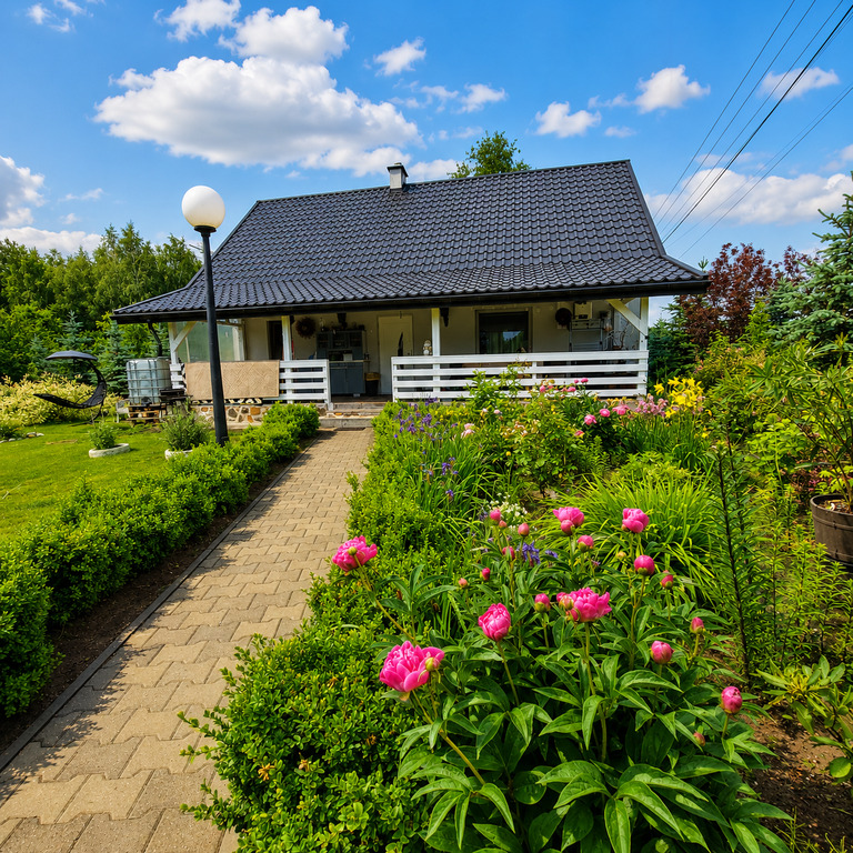 Urokliwy dom pod lasem - 100 m², działka 2300 m²