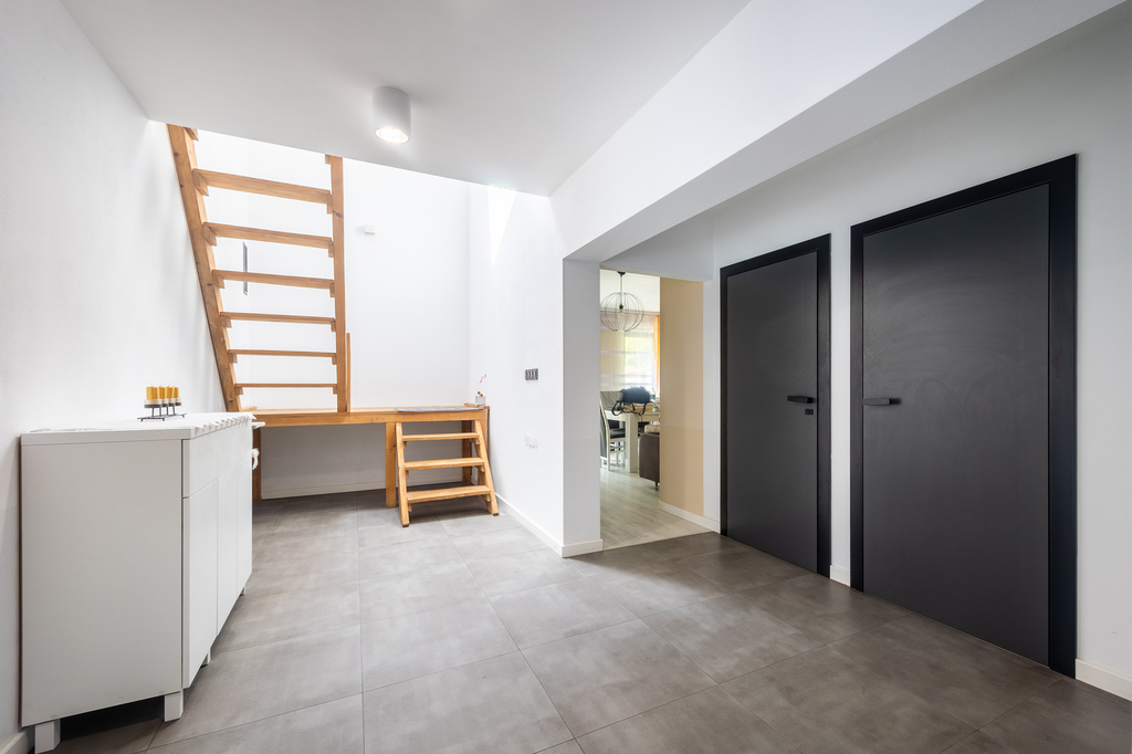 Nowoczesny dom przy Łazienkach Mineralnych  156 m2 — zdjęcie 15