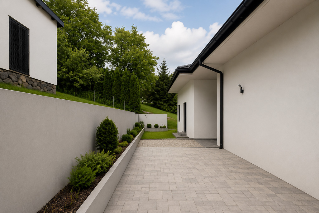 Nowoczesny dom przy Łazienkach Mineralnych  156 m2 — zdjęcie 27