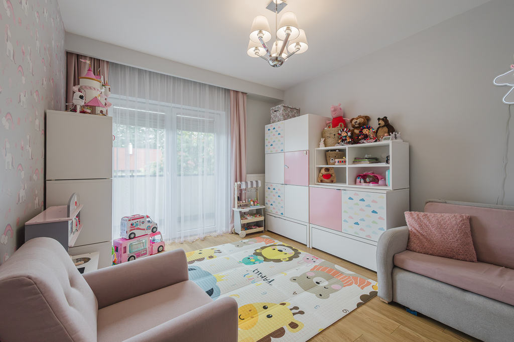 Nowoczesny bliźniak z ogrodem - Zelczyna — zdjęcie 7