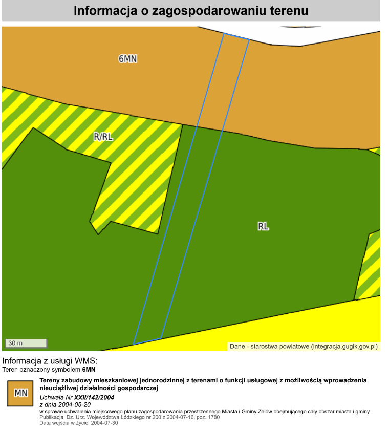 3 działki na sprzedaż–Kolonia Łobudzice, gm. Zelów — zdjęcie 3