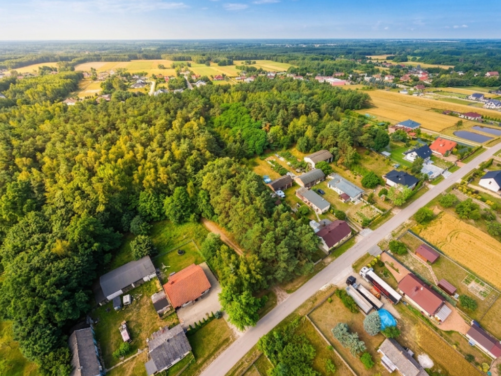 3 działki na sprzedaż–Kolonia Łobudzice, gm. Zelów — zdjęcie 2