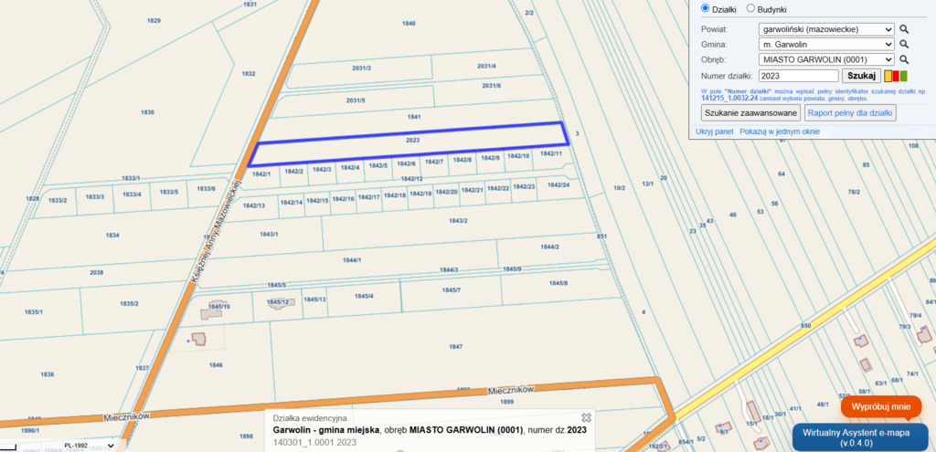 Garwolin 9 166 m² Plan MNU/możliwość podziału — zdjęcie 5