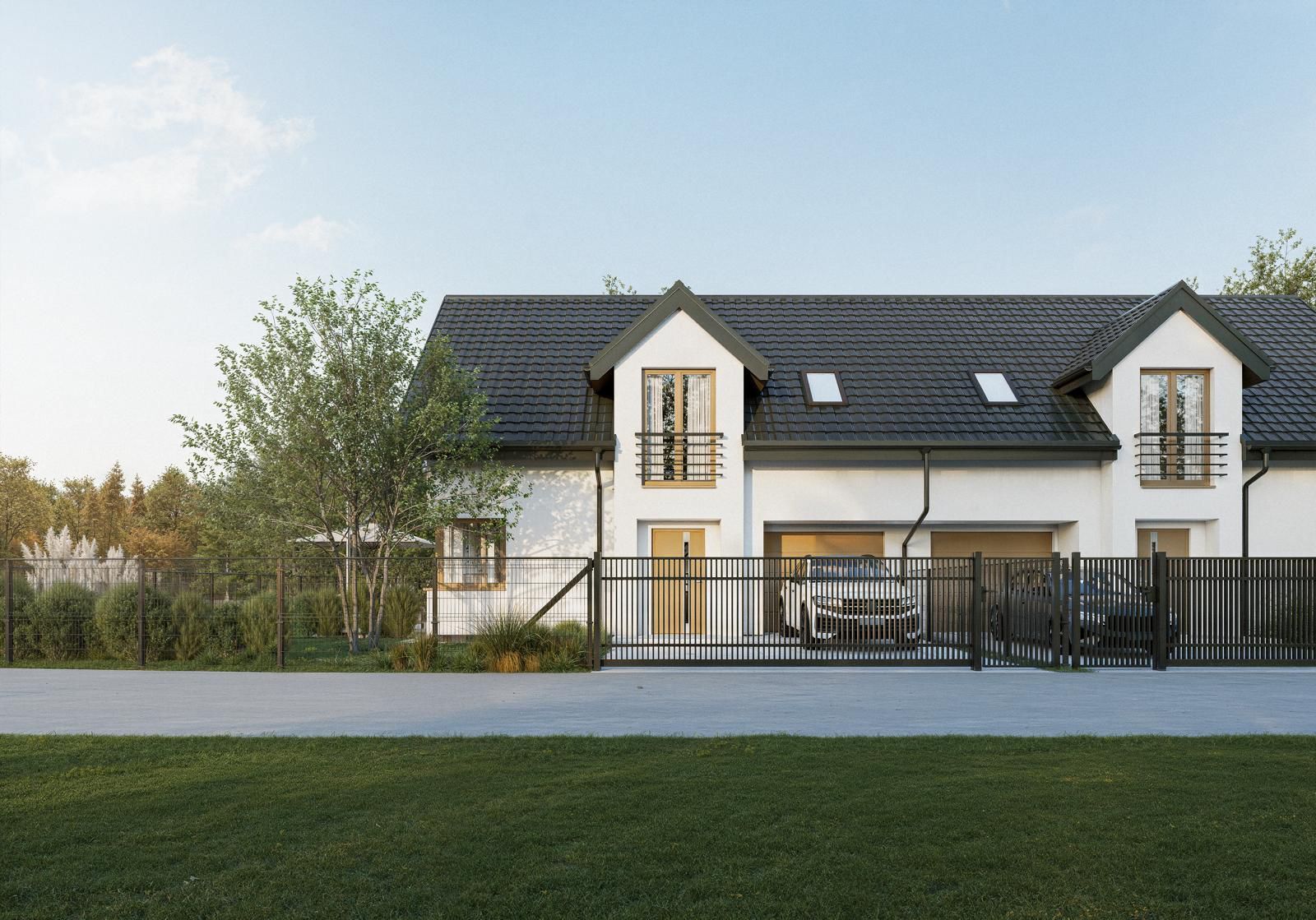 Nowy dom 127 m² z ogrodem blisko Krakowa