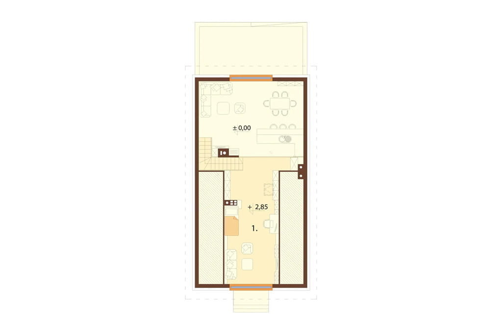Dom z działką 1000m² Przytoka - zdjęcie 3